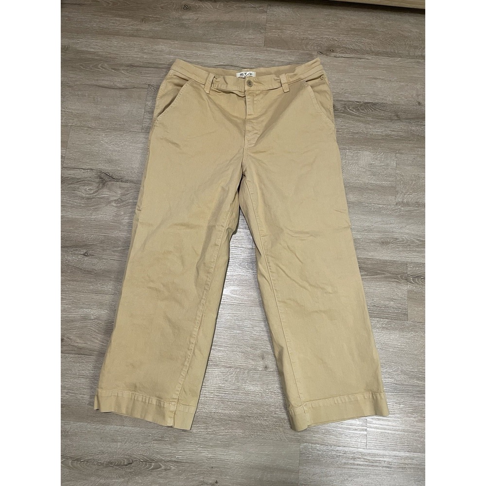 Madewell Tan Wide Leg Pants